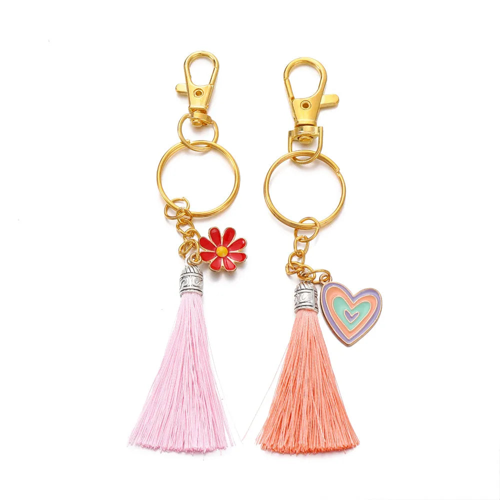 70-teiliges Set drehbare Karabinerhaken Schlüsselringe DIY Schmuck Zubehör