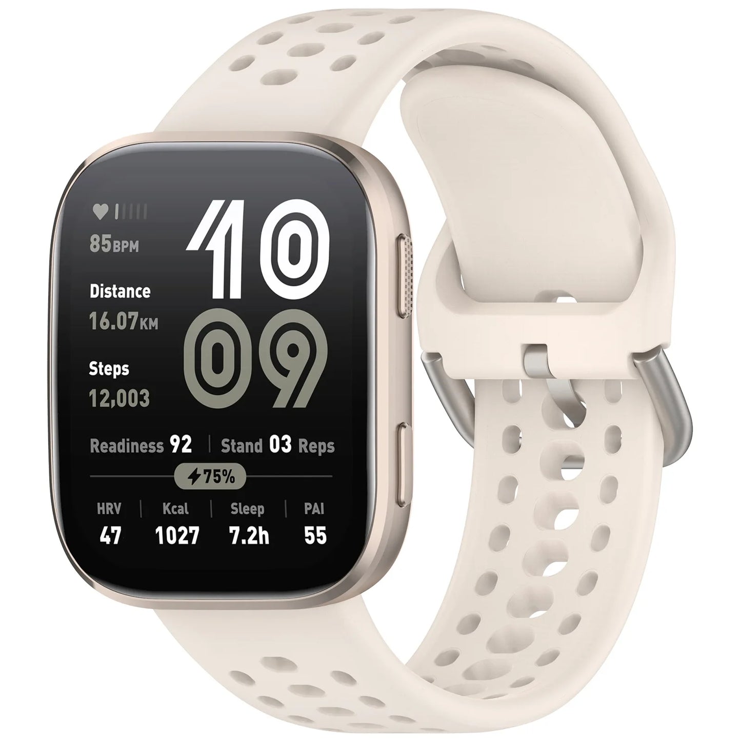 Atmungsaktives 22mm Sport Silikon-Armband für Smartwatches, Unisex