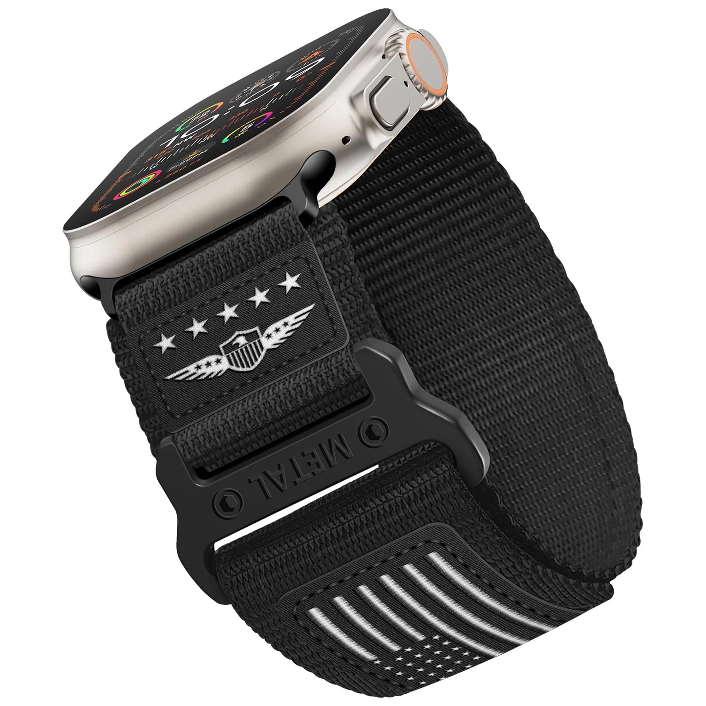 Sportliches Nylonarmband für Smartwatches in verschiedenen Größen