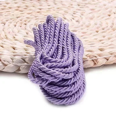 3mm Polyester Seil 3-Strang gedreht – DIY, Heimtextilien, Taschen, Deko Schnur