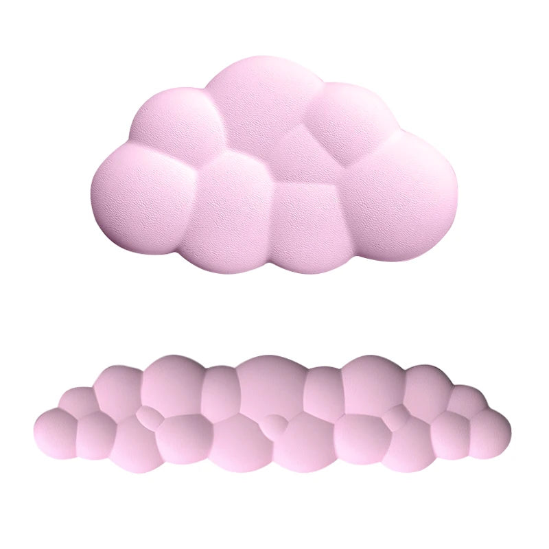 Ergonomische Handgelenkauflage Wolkenform mit Memory-Schaum und rutschfest