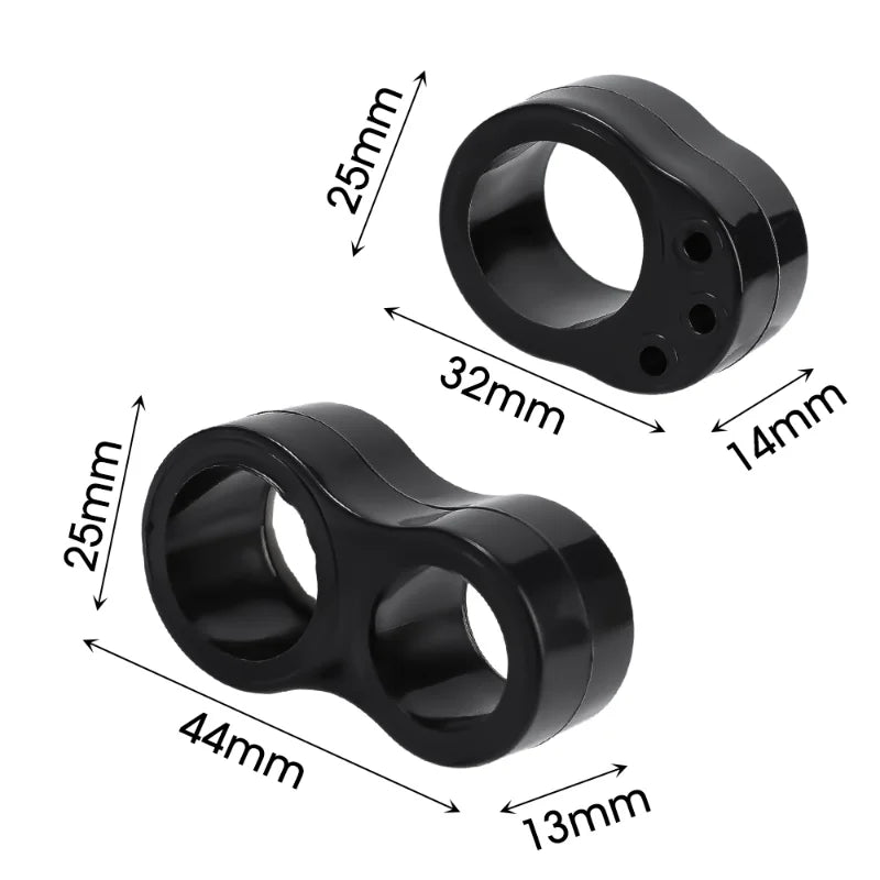 PVC Türstopper Schutzring Anti-Kollision für Möbel und Türen transparent