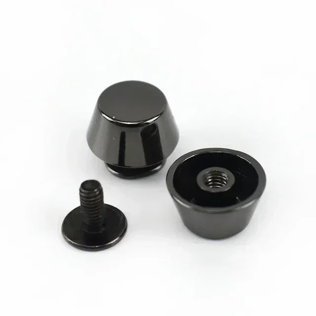 Robuste Metallnieten Schraubnieten für Taschen und DIY Lederprojekte