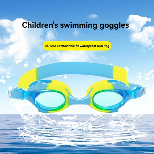 Wasserdichte Anti-Fog Schwimmbrille aus Silikon für Kinder mit UV-Schutz