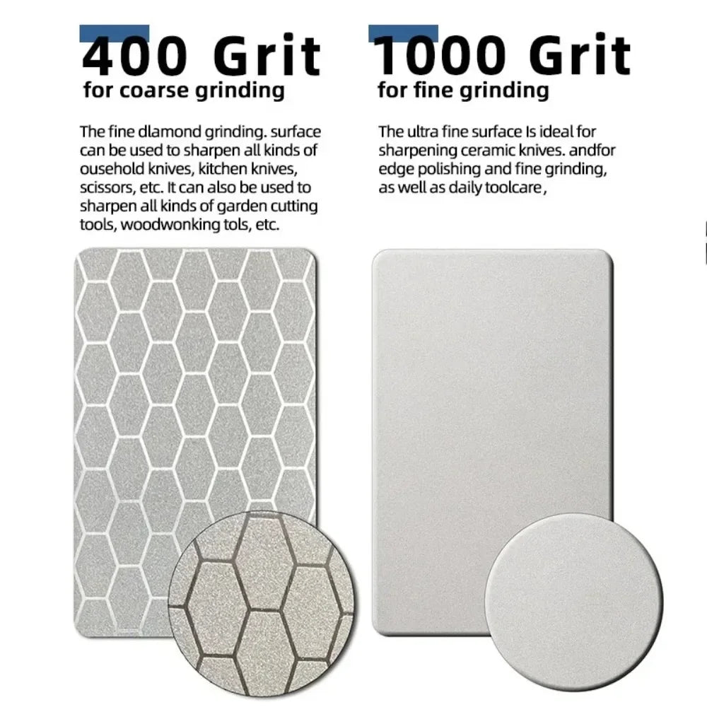 Multifunktionaler 5-in-1 Messerschärfer mit Diamantstab für Küchenmesser