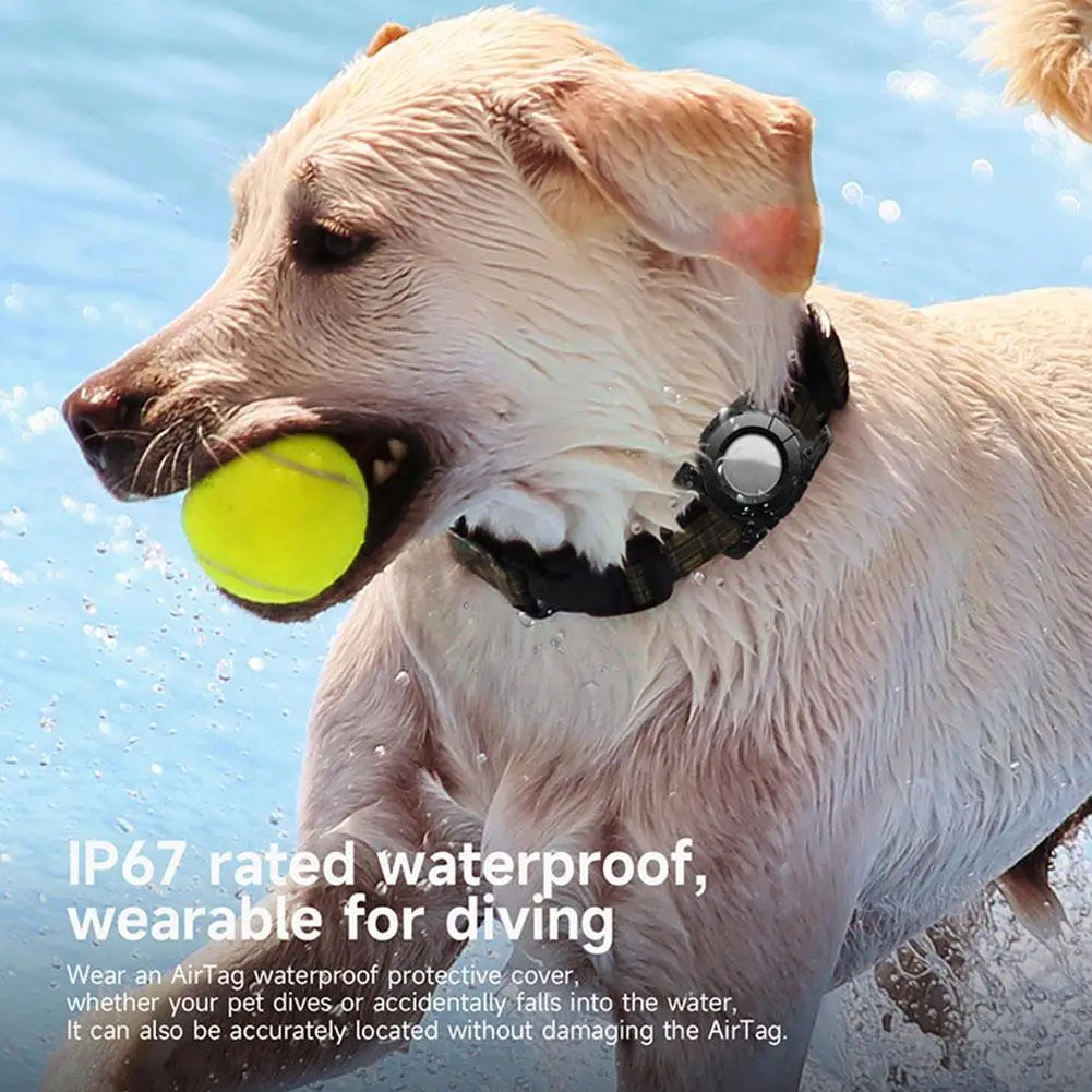Wasserdichte GPS Tracker Schutzhülle IP67 für Hund Katze Kragen Air Tag