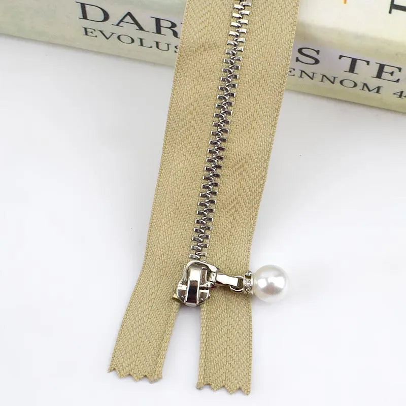 5er Set Metall Reissverschluesse offen 12-70 cm ideal fuer Taschen