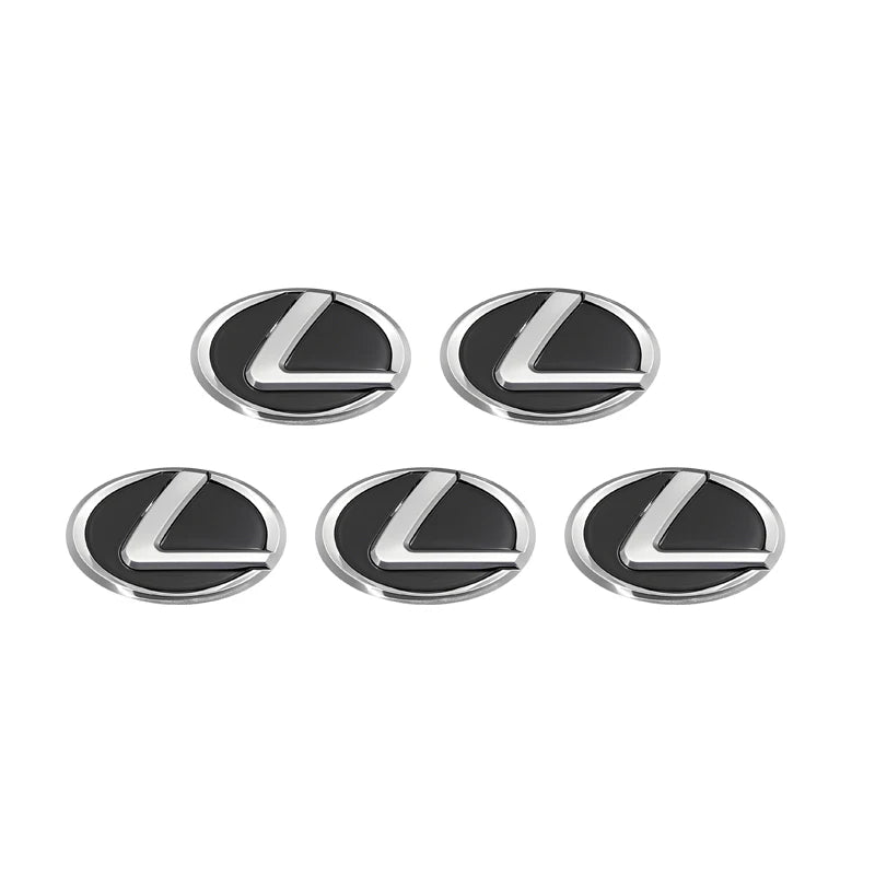 Auto Schlüssel Emblem Aufkleber Set aus Aluminium für Fernbedienung