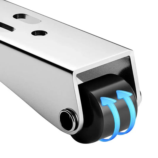 Leise - langlebig: Flexibles 19/40mm Richtungsrad für Möbel bis 24 kg