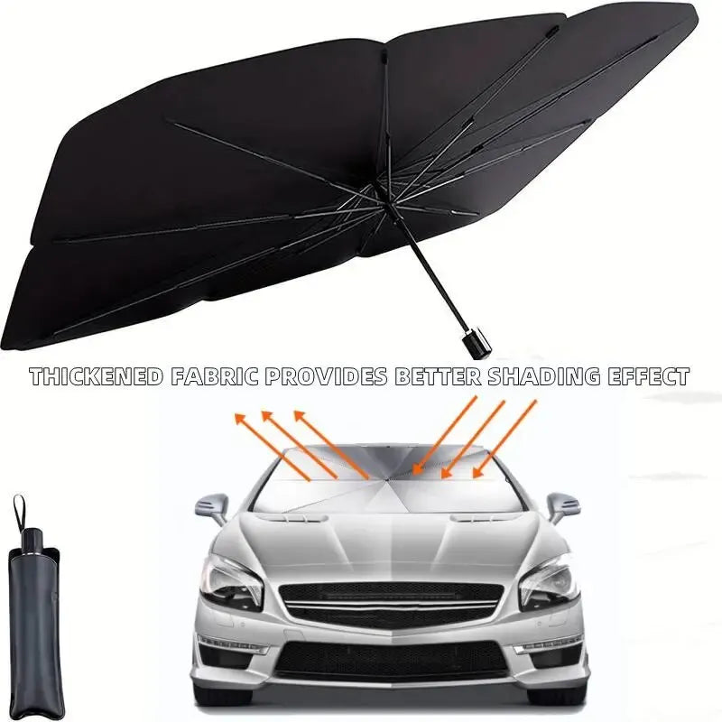 Auto Frontscheibe Sonnenschirm Regenschirm Sommer Sonnenschutz Sonnenschirm Blockieren Auto Innen Kühlung Liefert