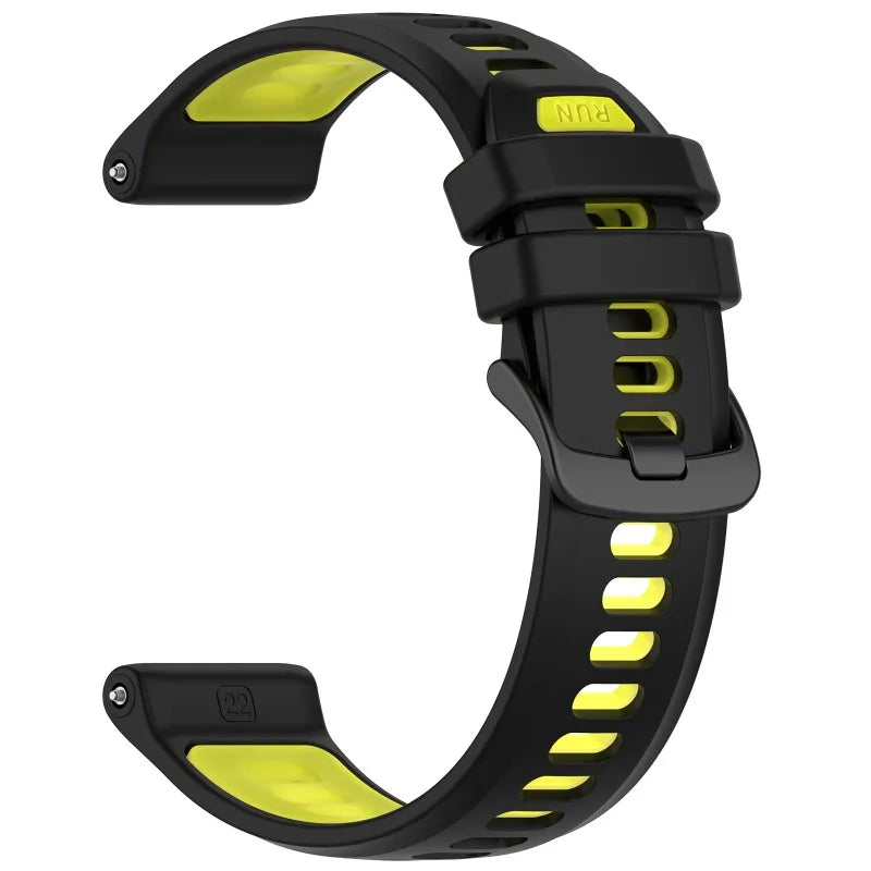 Atmungsaktives Silikonarmband kompatibel mit Forerunner Sportuhren