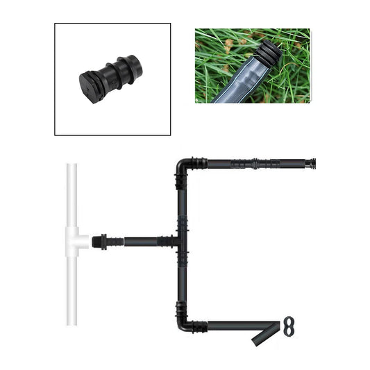 Effizienter Wassersparschutz: 10PCS Garten Schlauchverschlüsse 16-25mm Set
