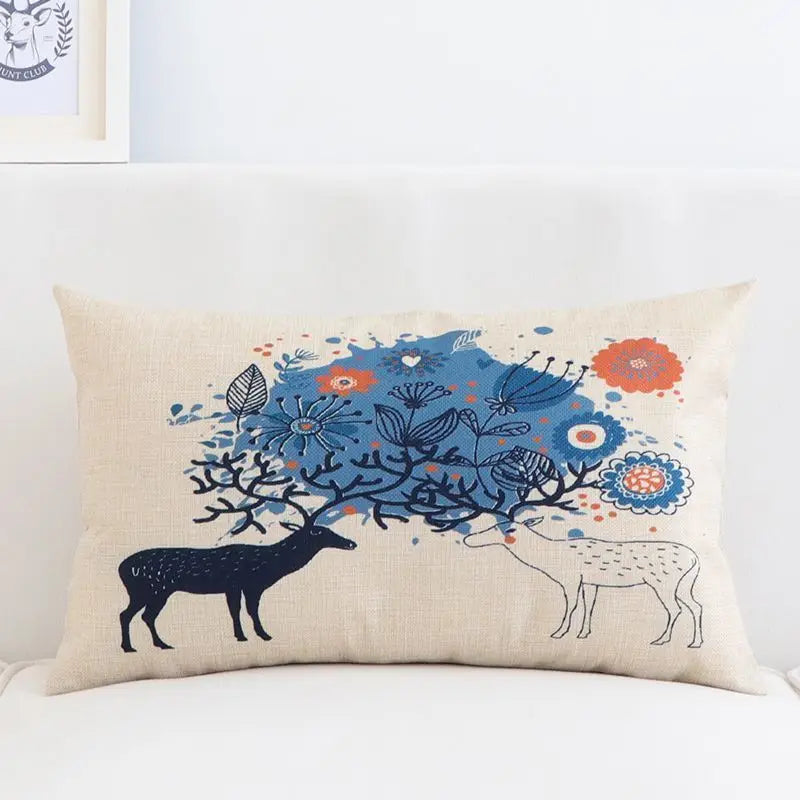 Dekoratives Lendenkissen für Sofa und Bett Gemütlichkeit