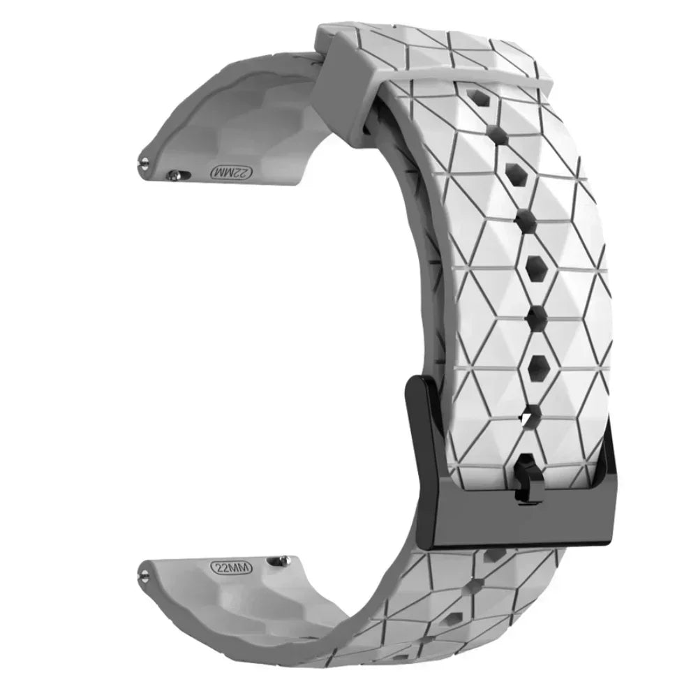 Flexibles Silikon-Sportarmband 20/22 mm – Komfort - Halt für Garmin - Co.