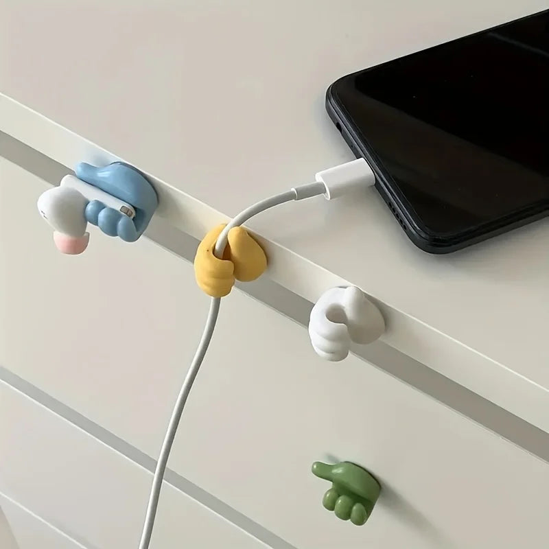 Daumenförmige Kabel Organizer Clips 5-10 Stück für Kabelmanagement