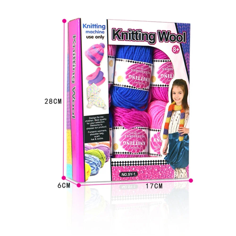 Schnell - Einfach Stricken: Automatische 22-Nadel Strickmaschine mit Zubehör