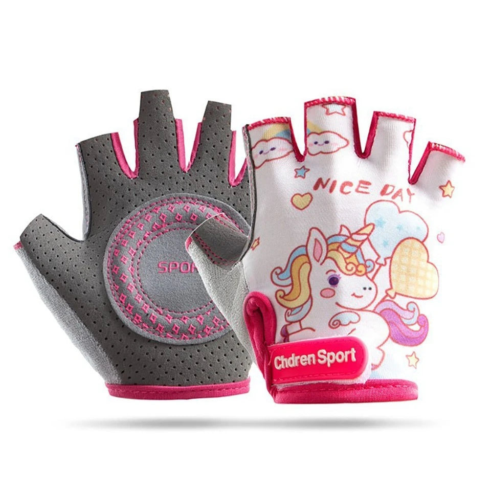 Sicherer Halt - Komfort: Kinderhandschuhe mit rutschfester Polsterung, 3 Designs