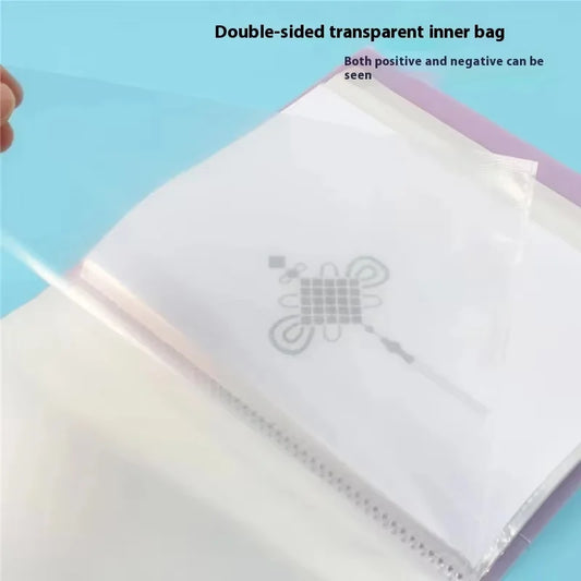 A5 Dokumentenordner Transparent – Lose Blätter, 40-100 Seiten für Büro - Studium