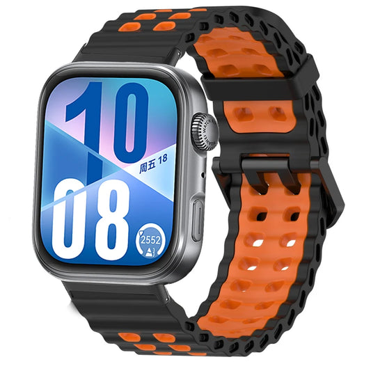 Atmungsaktives Sport-Silikonarmband für Huawei Fit 4 Pro – Komfort - Stil