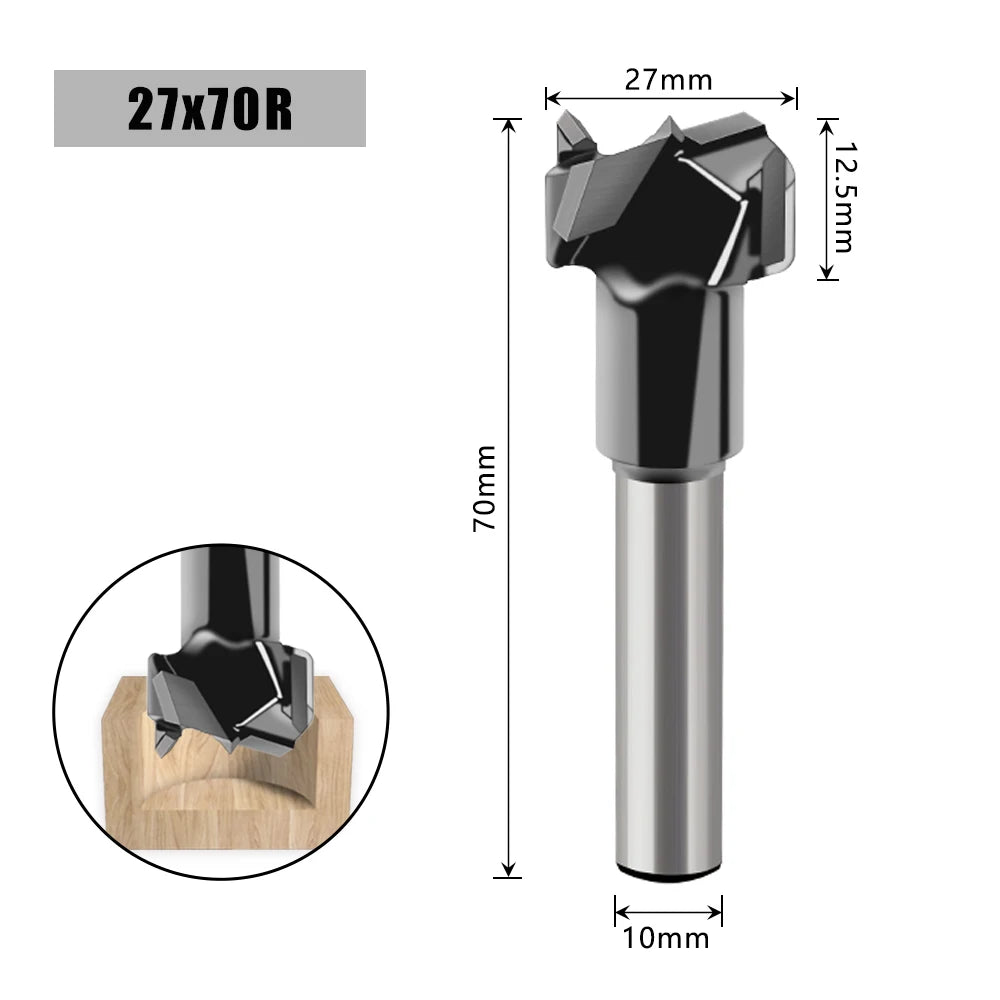 Holzbearbeitungs-Reihenbohrer mit 10 mm Schaftdurchmesser in versch Varianten