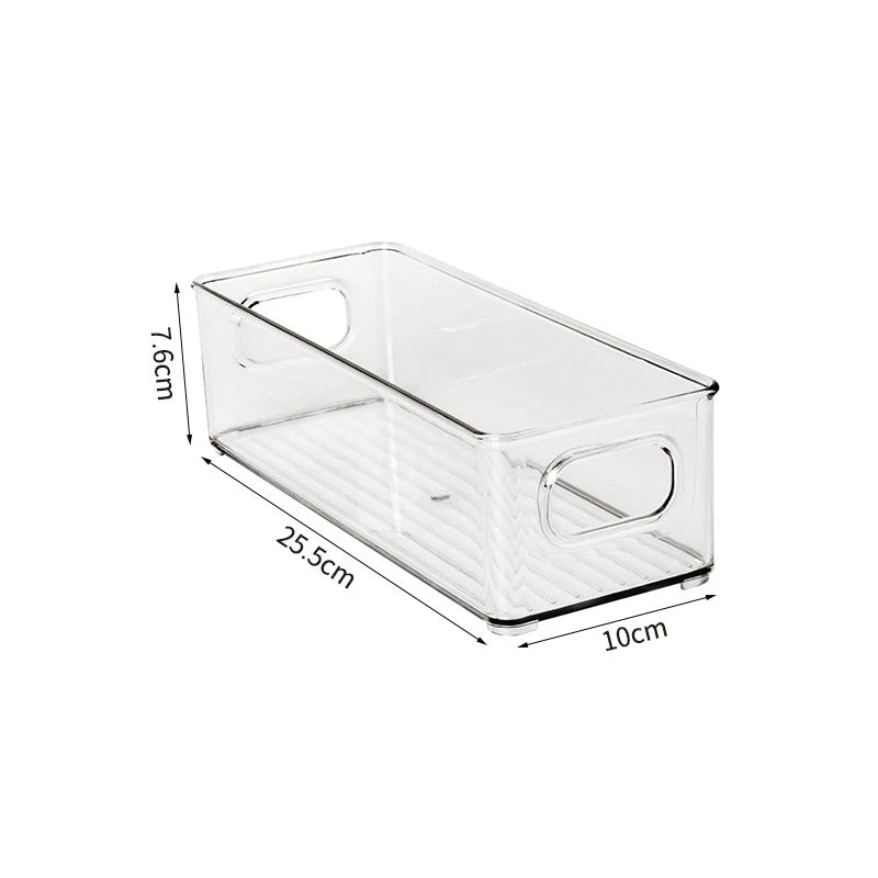 Transparenter Kühlschrank Organizer Box – Gemüse Obst Lagerung Behälter Varianten