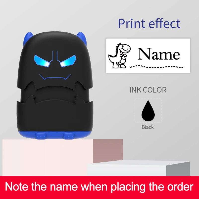 Wiederverwendbares Baby-Namenstempel-Set – Ungiftig, wasserfest - personalisierbar