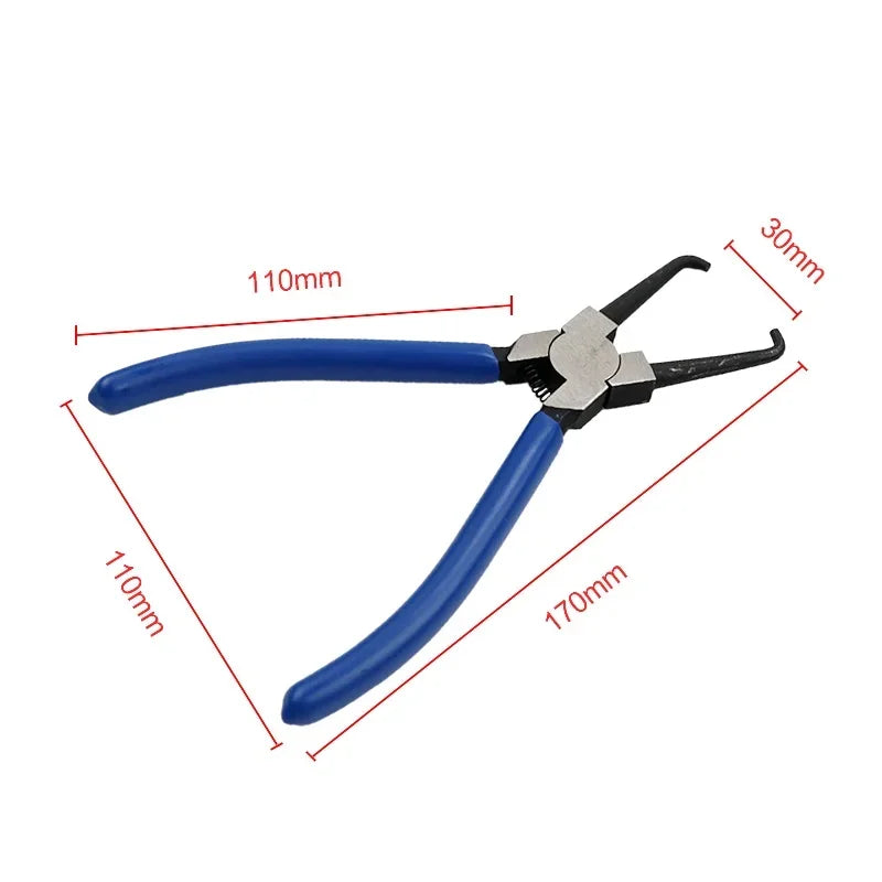 Spezial Zange 17cm zum Lösen von Kraftstoffleitungen im Auto