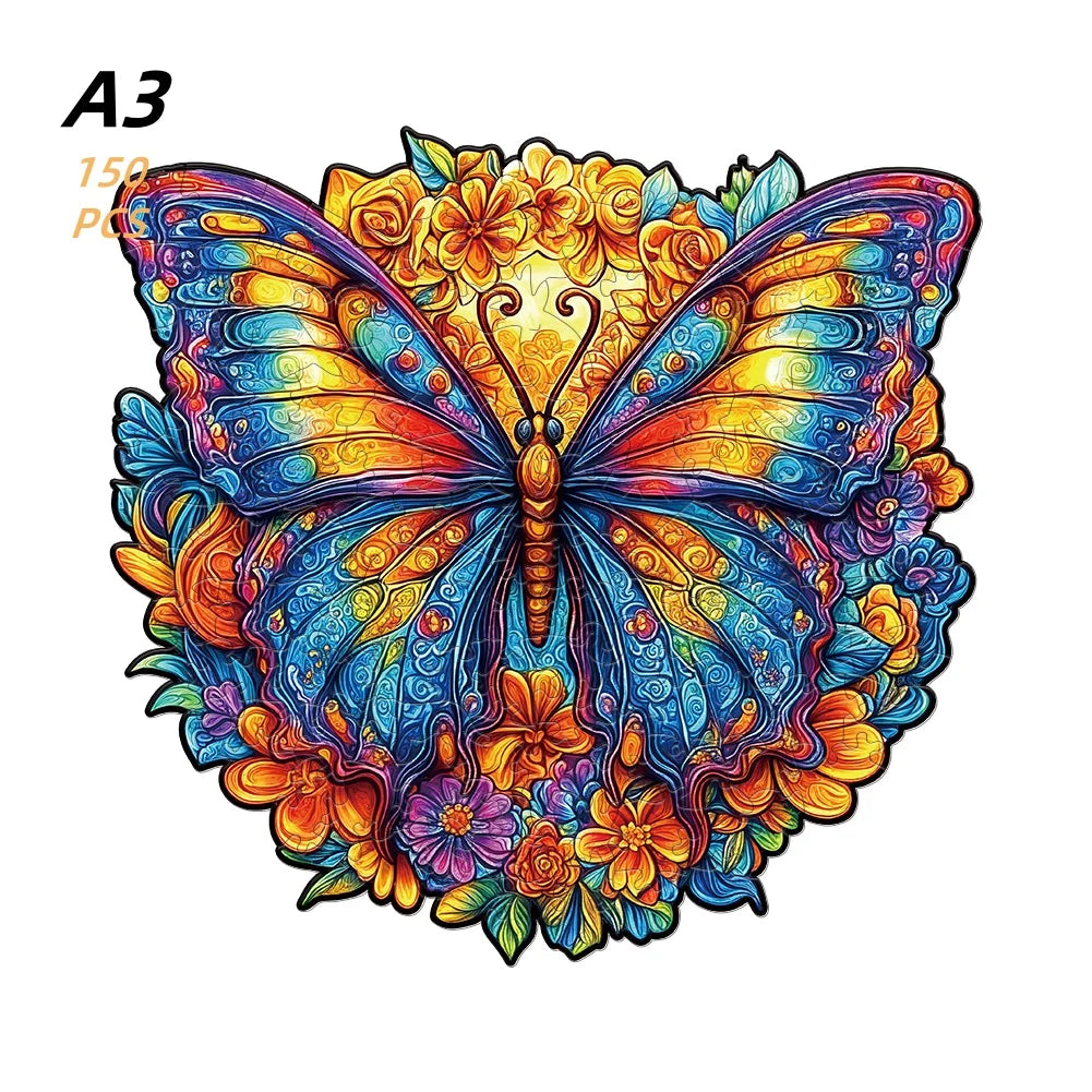 Entspannendes 3D Holzpuzzle für Kreative zur stressfreien Freizeit