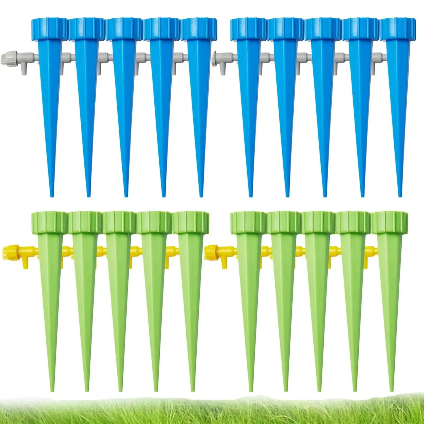 Automatische Tropfbewässerung für Garten - Gewächshaus – 2-30 Stück Kunststoff Sets