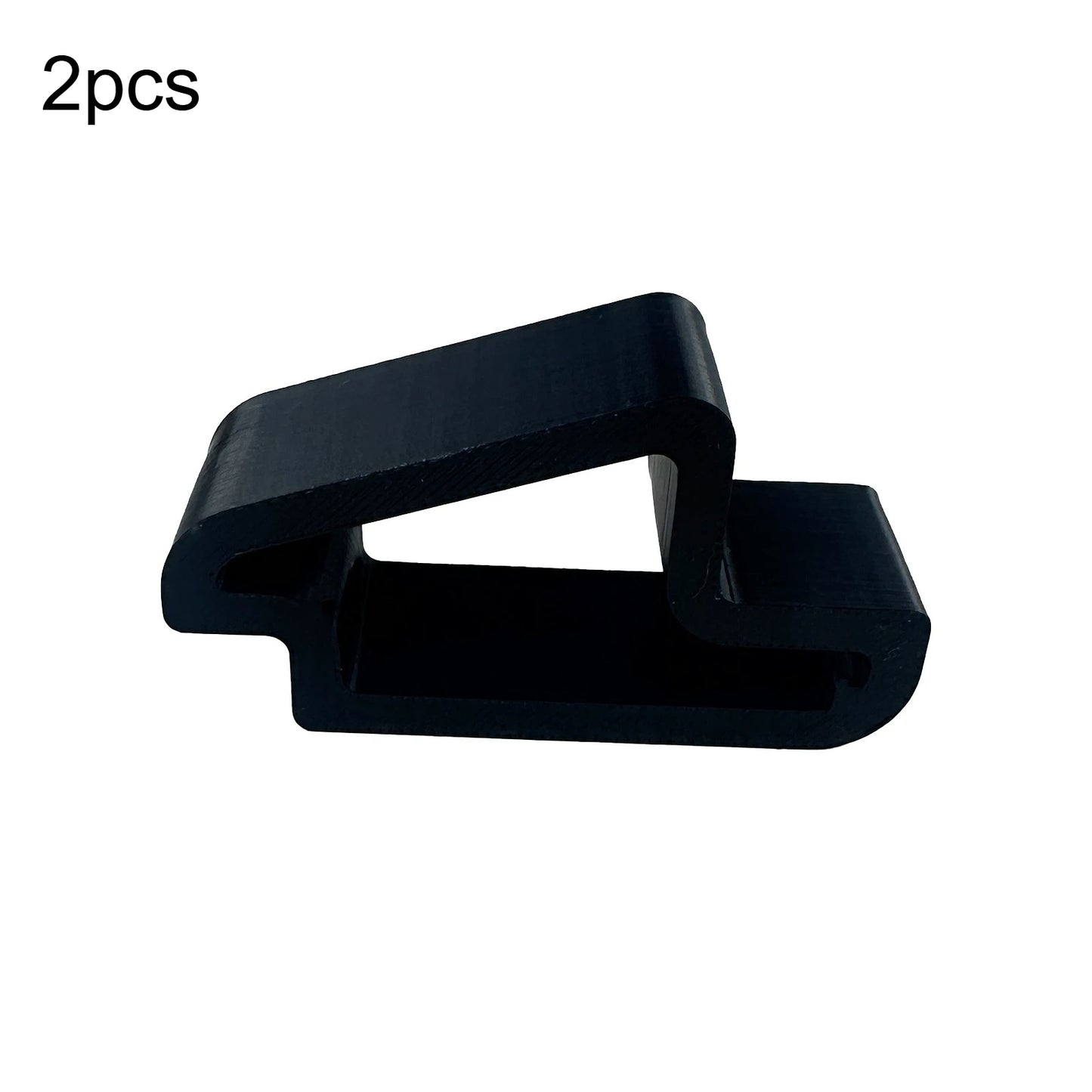 2 Stück Kunststoff Fensterstopper mit mattem Finish für sichere Türöffnung