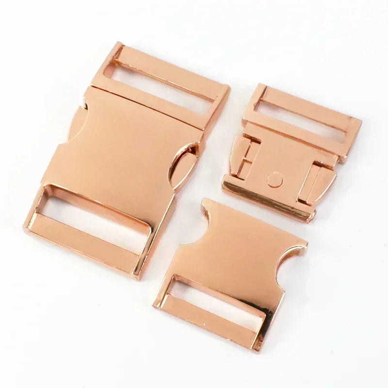 Metall Schnellverschluss Schnallen 10-38mm Rucksack Gurtband DIY 2 Stk.