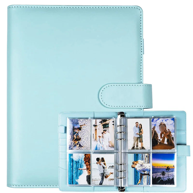 A5 Loseblatt Fotokarten Binder mit 25 Seiten für Kpop Idolkarten Sammlung