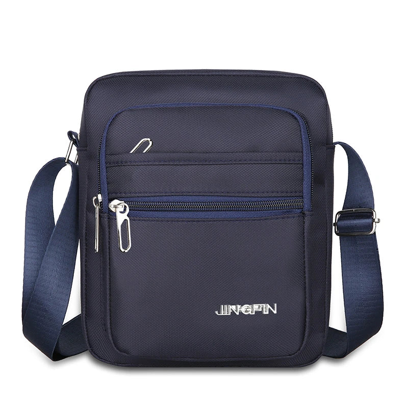 Wasserdichte Umhängetasche mit vierlagigem Reißverschluss – Unisex Businessbag
