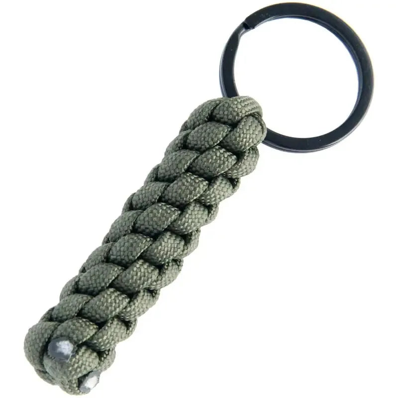 Paracord Schlüsselbund Outdoor – Taktisches geflochtenes Überlebensseil Zubehör
