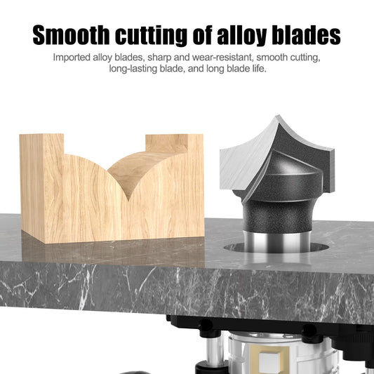 8mm Schaft Holzbearbeitung Router Bit Set mit spitzen Gravurmessern