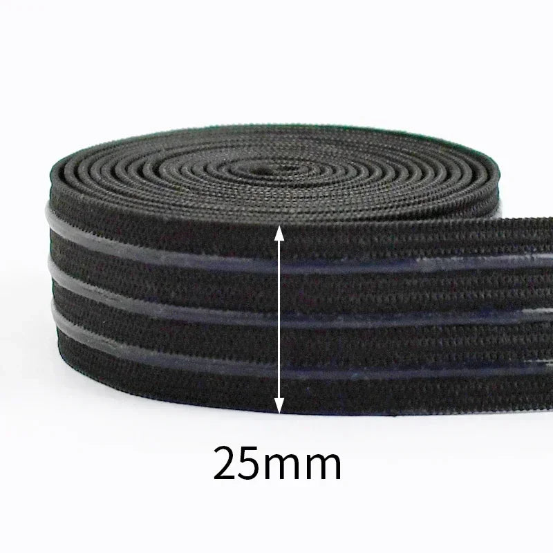Elastisches Gurtband 20-50mm als Anti-Rutschband für Gürtel und Kleidung