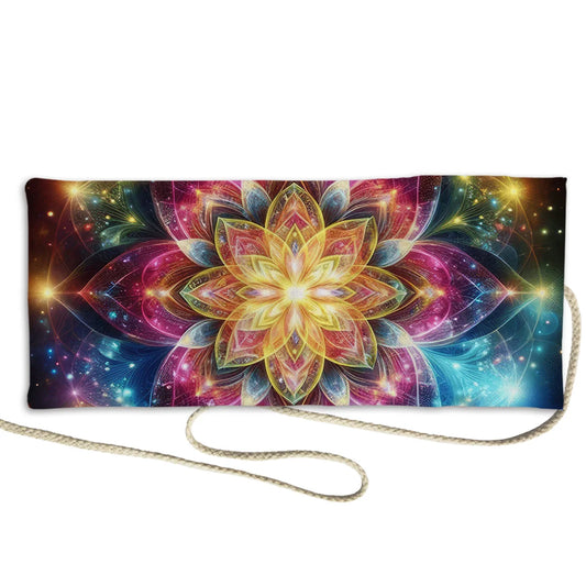 Bunte florale Aufbewahrungstasche aus Polyester mit Sternenhimmel Design