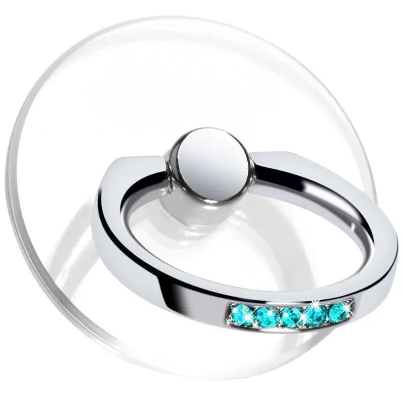 Transparenter Handy Ringhalter Ständer 360 Grad Fingergriff für Hüllen