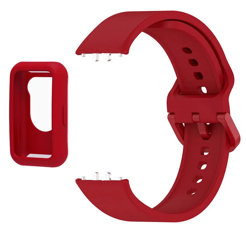Silikon-Ersatzarmband kompatibel mit Fitness-Tracker Galaxy Fit 3