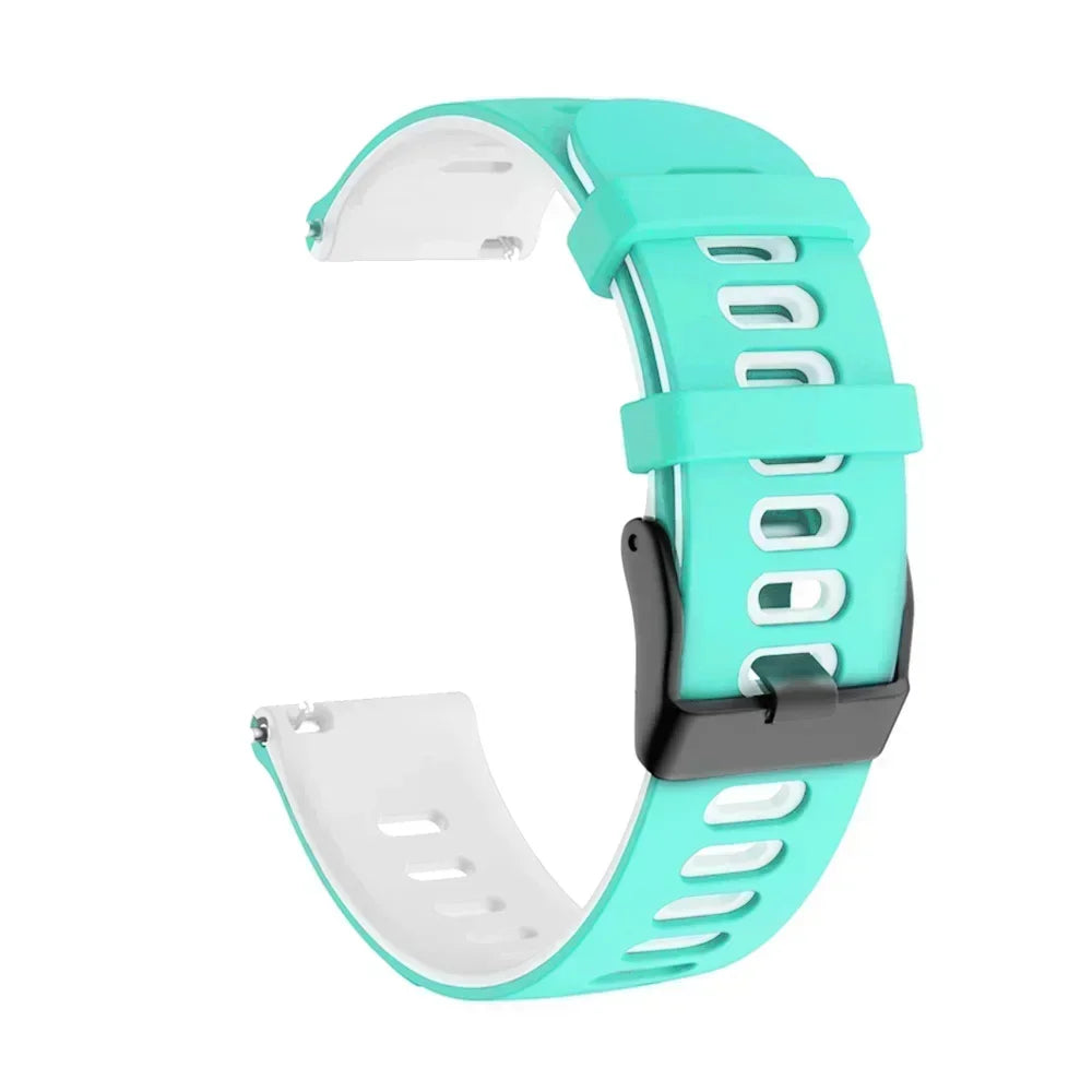 Flexibles Silikonarmband 20/22mm – Komfort - Stil für Huawei, Garmin - Samsung
