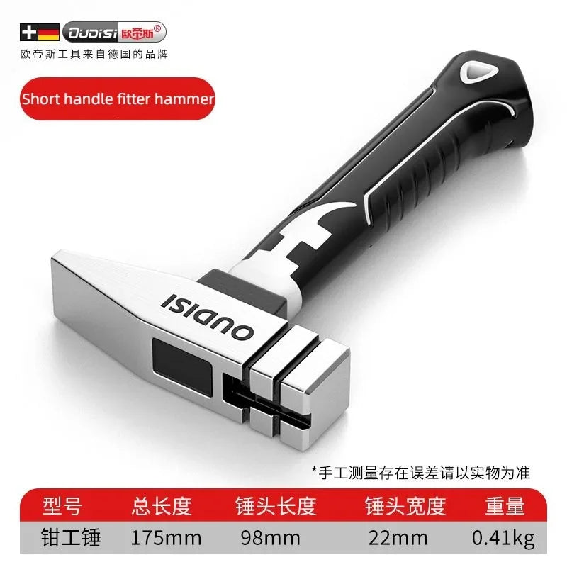 Mini Achteckiger Holzbearbeitungs Nagelhammer mit magnetischem Kohlenstoffstahlkopf