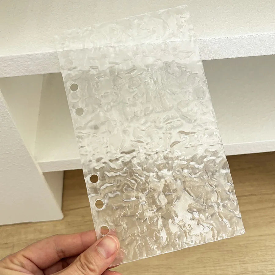 A6 Acryl Binder mit linierter Deckel für flexibles Journal und Planung