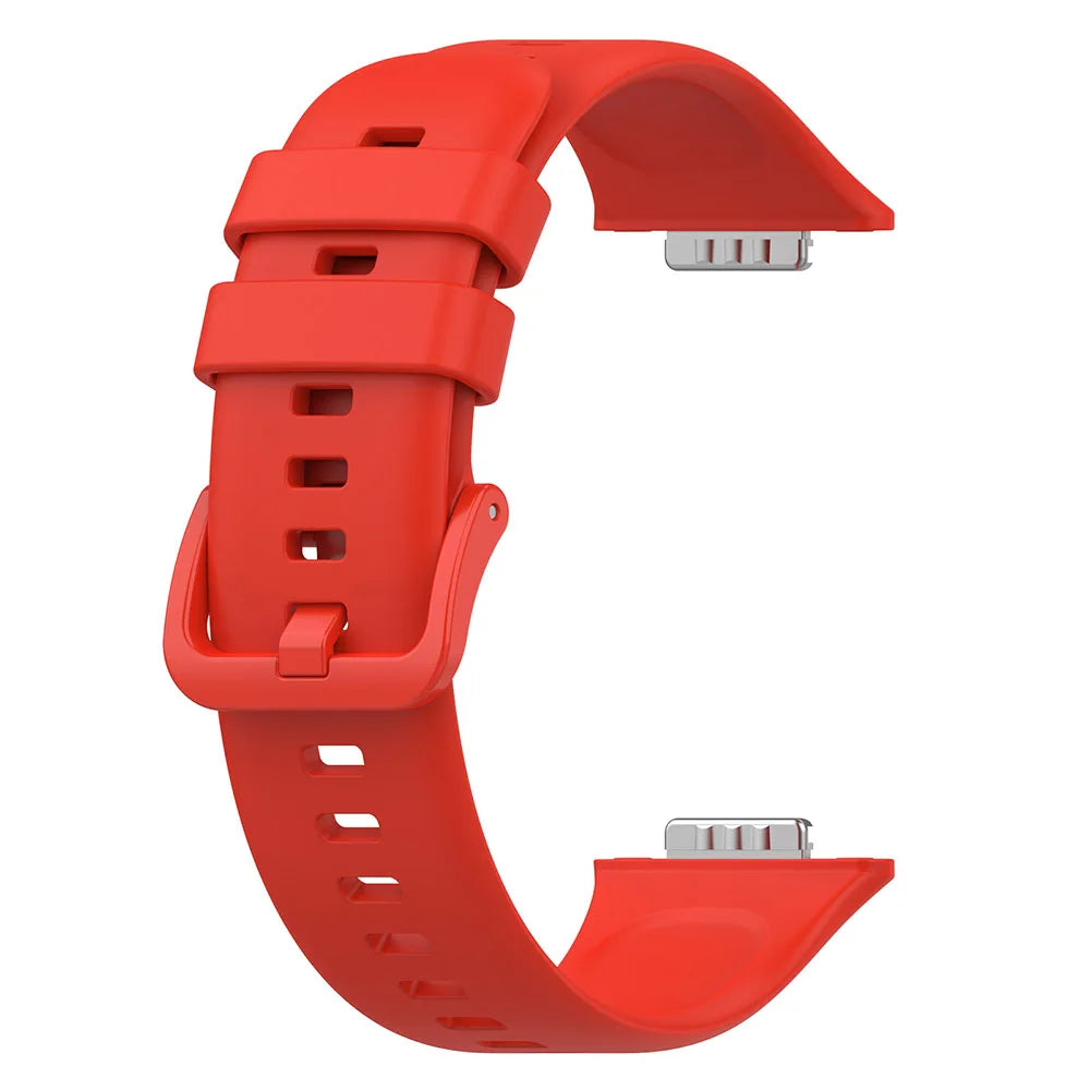 Flexibles Silikonarmband - transparente TPU-Hülle – Ersatz für Huawei Watch Fit 2