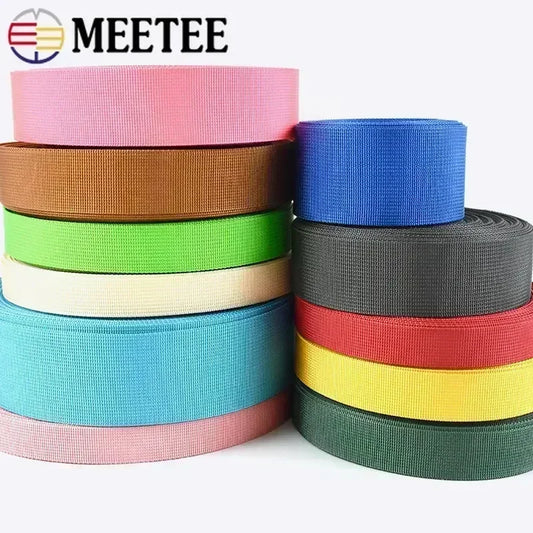 Nylon-Gurtband 20-38 mm 5 Meter armeegrün für Nähen Rucksack Gürtel Zubehör