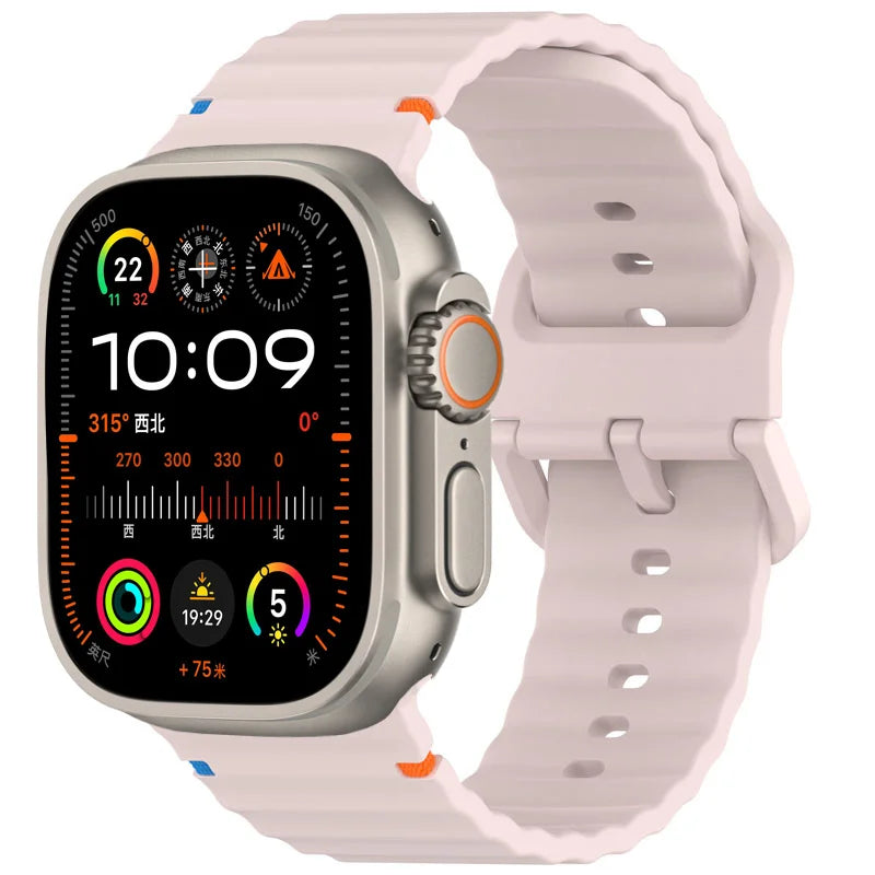 Atmungsaktives Silikonarmband 38-49mm – Nachhaltig, sportlich - individuell