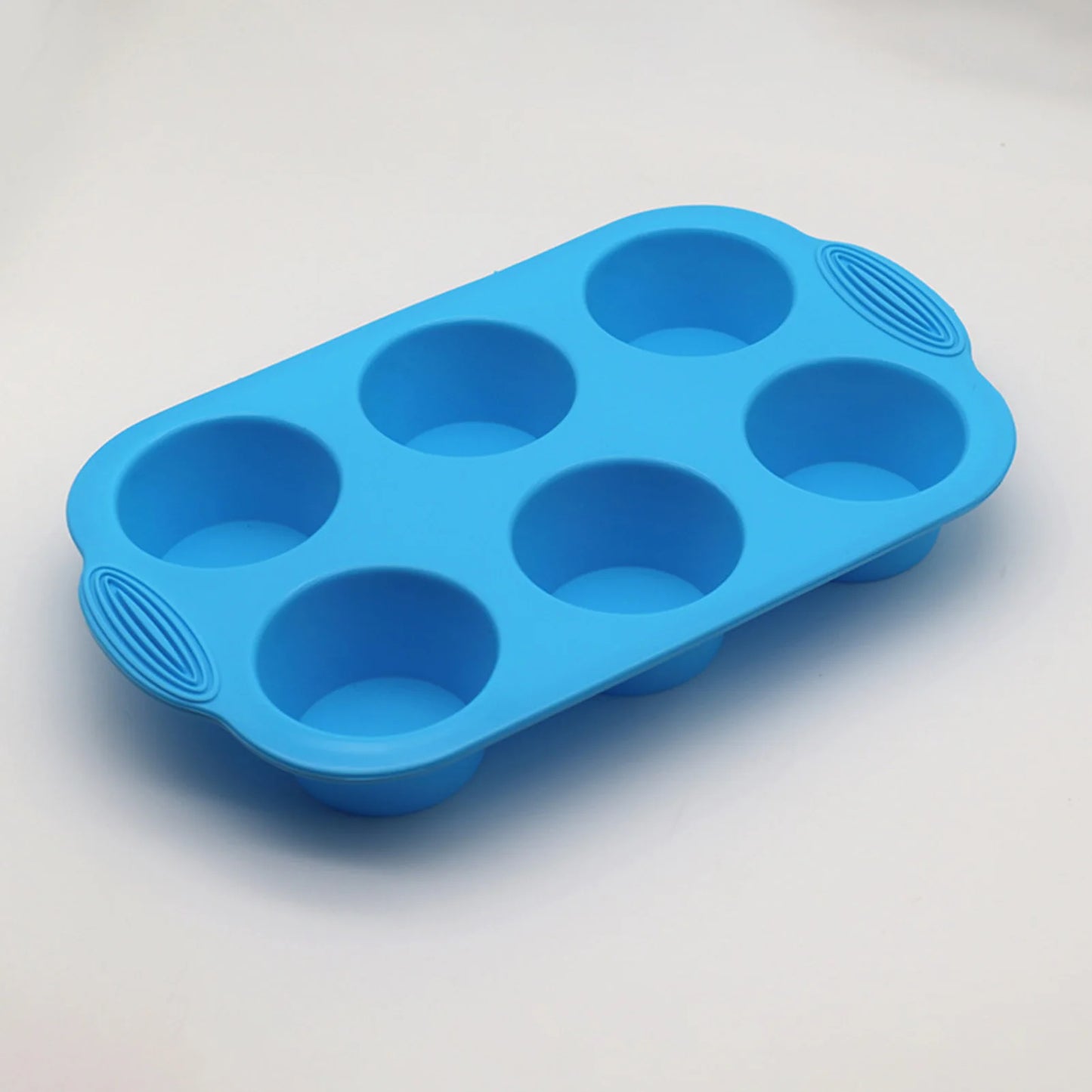 Flexible Silikon-Muffinform 6 Tassen – Antihaft - spülmaschinenfest fürs Backen