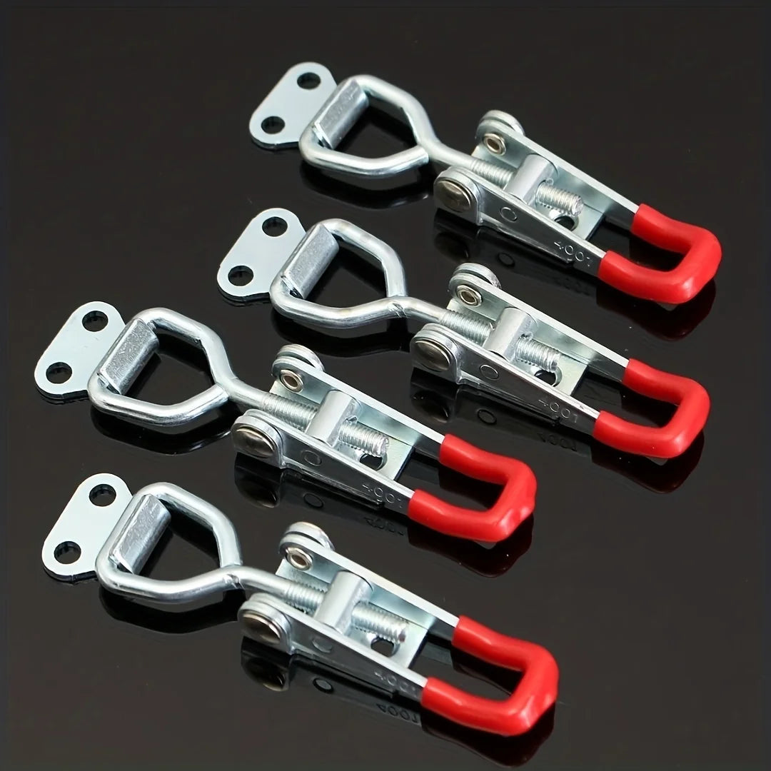 4er-Set Heavy Duty Eisen Schnellklemmen – Robust, Verstellbar - Sicher