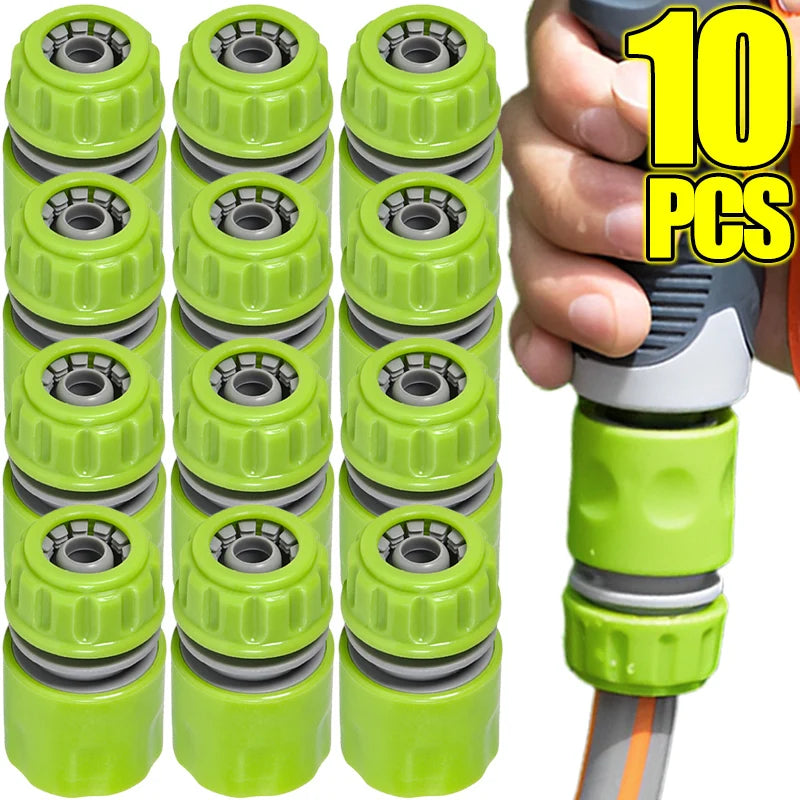 Universal Gartenschlauch Adapter – Dicht - Schnell, 1-10 Stück Kunststoff Anschluss