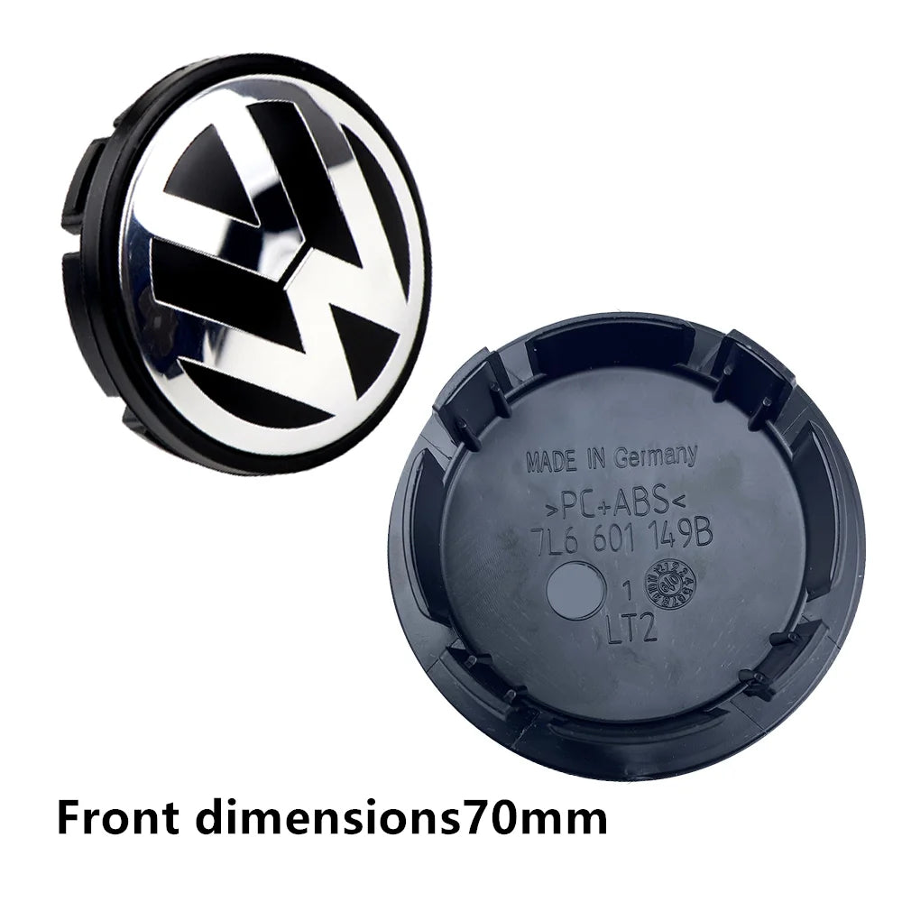 4x Auto Radnabenkappen Set – Diverse Größen 55mm-76mm für Felgen