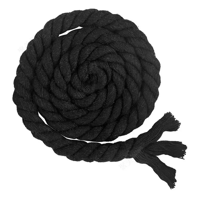 Buntes Baumwollseil 5 8 10 12 20 mm 5 m Makramee Kordel Nähzubehör
